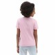 Child's Short Sleeve T-Shirt Vans Flying V Crew Pink