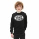 Men’s Sweatshirt without Hood Vans Off The Wall Black