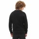 Men’s Sweatshirt without Hood Vans Off The Wall Black