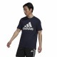 Men’s Short Sleeve T-Shirt Adidas Aewroready D2M Feelready Black