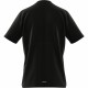 Men’s Short Sleeve T-Shirt Adidas Aeroready Black