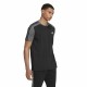 Men’s Short Sleeve T-Shirt Adidas  Essentials Melange Black