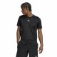 Men’s Short Sleeve T-Shirt Adidas Aeroready HIIT Back Black