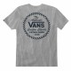 Men’s Short Sleeve T-Shirt Vans Custom Class Grey