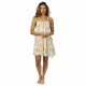 Dress Rip Curl Sun Dance Up White Tropical