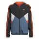 Children's Sports Jacket Adidas Colorblock Black