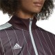 Women's Sports Jacket Adidas Tiro VIP Brown