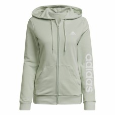 Women's Sports Jacket Adidas Essentials Logo Light Green