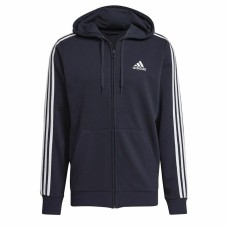 Men's Sports Jacket Adidas Essentials French Terry 3 Dark blue