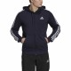 Men's Sports Jacket Adidas Essentials French Terry 3 Dark blue