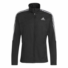 Men's Sports Jacket Adidas Marathon 3 Stripes Black