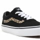 Children’s Casual Trainers Vans Ward Suede Black Leopard