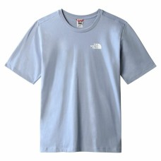 Camiseta de Manga Corta Mujer The North Face Simple Dome Folk Azul