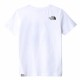 Camiseta de Manga Corta Infantil The North Face Teens Box Blanco