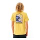 Men’s Short Sleeve T-Shirt Rip Curl Yellow Men