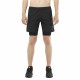 Men's Sports Shorts Salomon Cross Twinskin Black