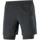 Men's Sports Shorts Salomon Cross Twinskin Black