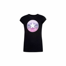 Camiseta de Manga Corta Infantil Converse Chuck Patch GFX Negro