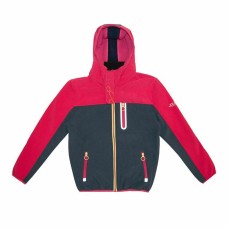 Anorak Joluvi Snaps Infantil Rosa Rosa oscuro