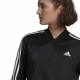 Women's Tracksuit Adidas 3 Stripes Black