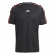 Men’s Short Sleeve T-Shirt Adidas Base Black (L)