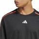 Men’s Short Sleeve T-Shirt Adidas Base Black (L)