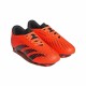 Childrens Football Boots Adidas Predator Accuracy.4 FXG Red Orange