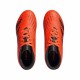 Childrens Football Boots Adidas Predator Accuracy.4 FXG Red Orange