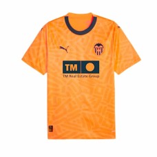 Camiseta de Fútbol de Manga Corta Hombre Puma Valencia CF 3rd Kit 23/24 Naranja