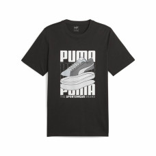 Camiseta de Manga Corta Hombre Puma Graphiccs Sneaker Negro