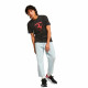 Camiseta de Manga Corta Hombre Puma Ferrari Race Tonal B Negro