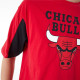 Camiseta de Manga Corta Hombre New Era NBA MESH PANEL OS TEE CHIBU 60435481  Rojo (M)