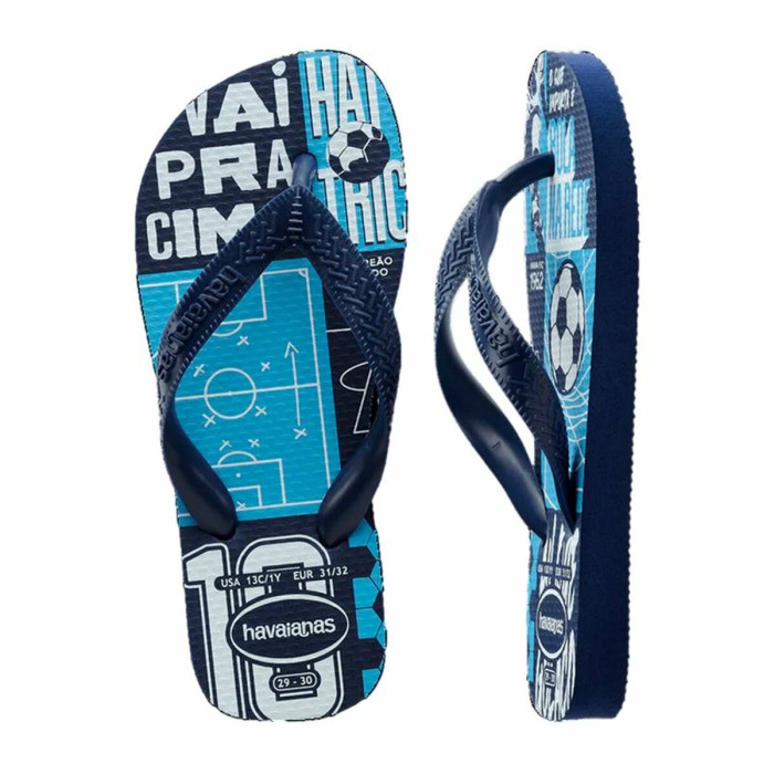 Flip Flops for Children Havaianas Athletic Blue Flip Flops for Children Havaianas Athletic Blue