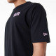 Camiseta de Manga Corta Hombre New Era  WORDMARK OS TEE NEYYAN 60435524  Negro (L)
