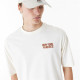 Camiseta de Manga Corta Hombre New Era  WORDMARK OS TEE NEYYAN 60435536  Blanco (S)