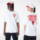 Camiseta de Manga Corta Hombre New Era  SCRIPT OS TEE CHIBUL 60435518 Blanco (L)
