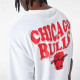 Camiseta de Manga Corta Hombre New Era  SCRIPT OS TEE CHIBUL 60435518 Blanco (L)