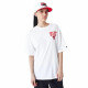 Camiseta de Manga Corta Hombre New Era  SCRIPT OS TEE CHIBUL 60435518 Blanco (S)