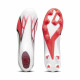 Botas de Fútbol para Adultos Puma Ultra Match+ Ll Fg/A  Blanco Rojo