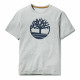 Camiseta de Manga Corta Hombre Timberland Kennebec River Tree Gris