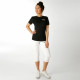 Camiseta de Manga Corta Mujer Ellesse Setri Negro