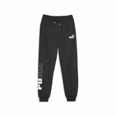 Pantalón de Chándal para Niños Puma Power Colorblock Negro
