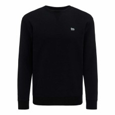 Sudadera sin Capucha Hombre Lee Plain Crew Negro