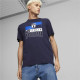 Camiseta de Manga Corta Unisex Puma Italia FIGC Azul oscuro