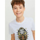 Camiseta de Manga Corta Infantil Jack & Jones Jorheavens Blanco