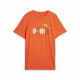Camiseta de Manga Corta Infantil Puma Ess+ Futureverse Naranja
