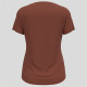 Camiseta de Manga Corta Mujer Odlo Essential 365 Marrón
