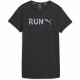 Camiseta de Manga Corta Mujer Puma Graphicc Negro