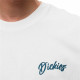 Men’s Short Sleeve T-Shirt Dickies Dighton White