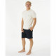 Camiseta de Manga Corta Hombre Rip Curl Stapler Blanco